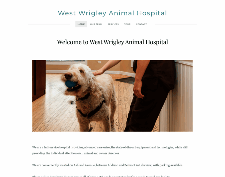Westwrigleyanimalhospital.com thumbnail