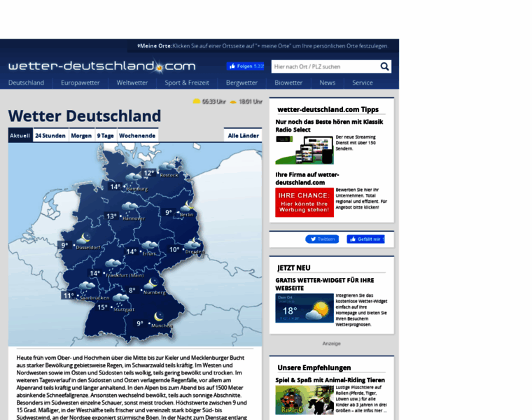 Wetter-deutschland.com thumbnail