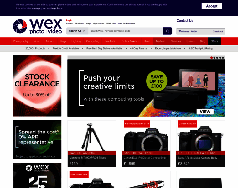 Wex.co.uk thumbnail
