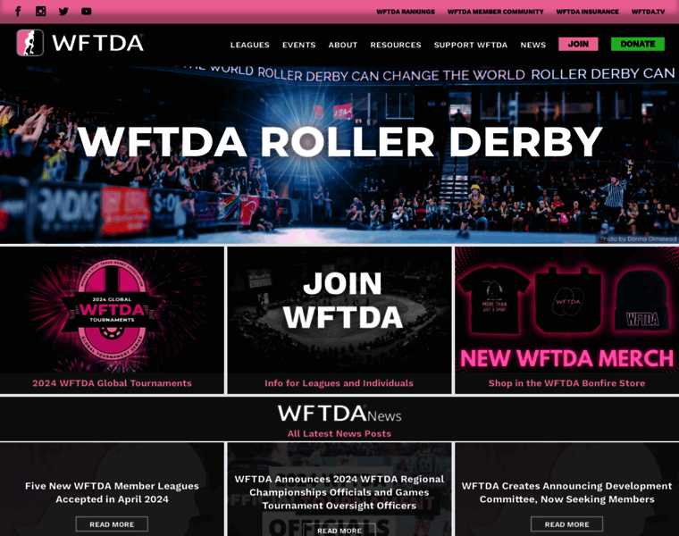 Wftda.com thumbnail