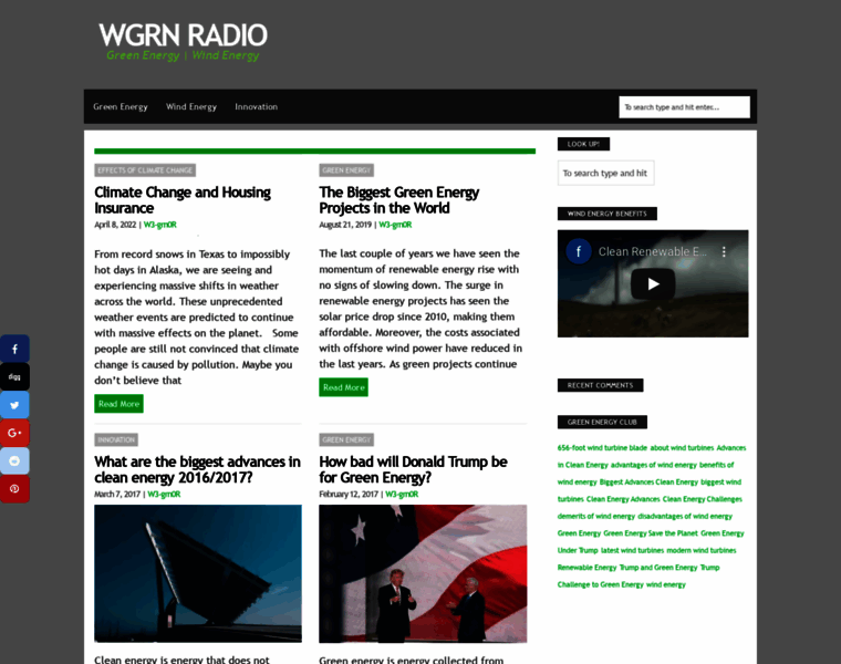 Wgrnradio.com thumbnail