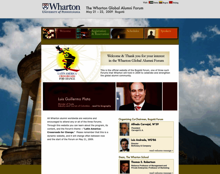 Whartonbogota09.com thumbnail
