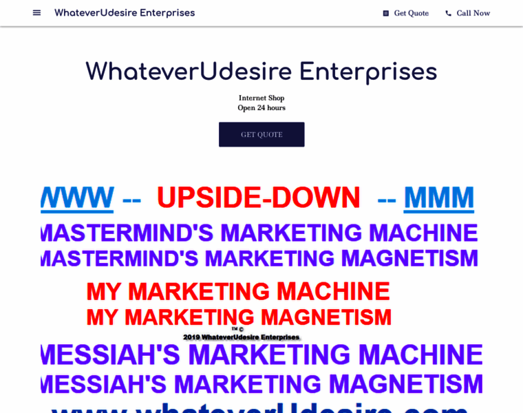 Whateverudesire-enterprises.com thumbnail