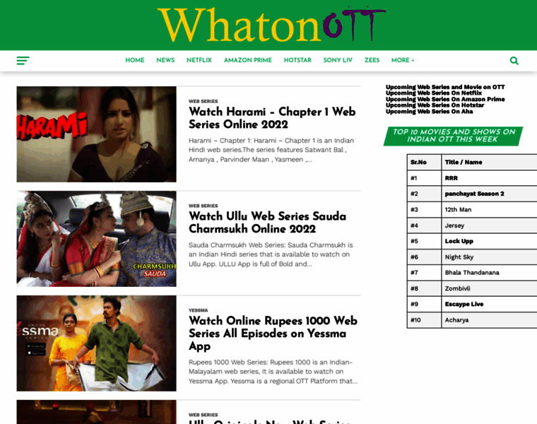Whatonott.com thumbnail