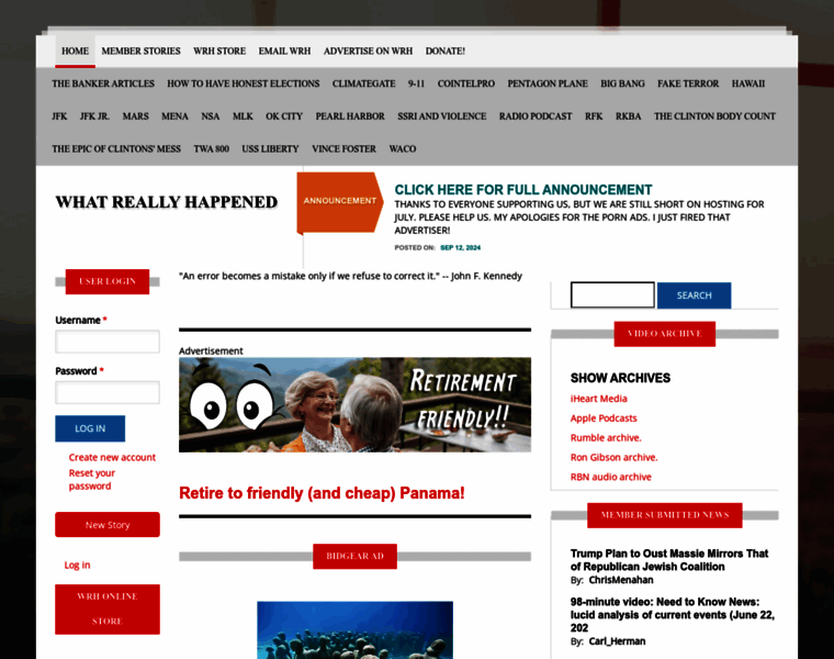Whatreallyhappened.com thumbnail Whatreallyhappened.com thumbnail