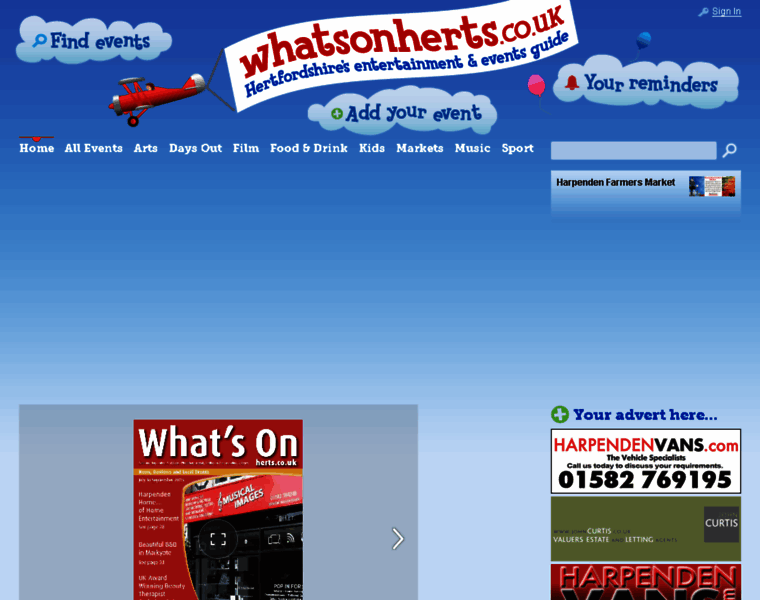 Whatsonherts.co.uk thumbnail