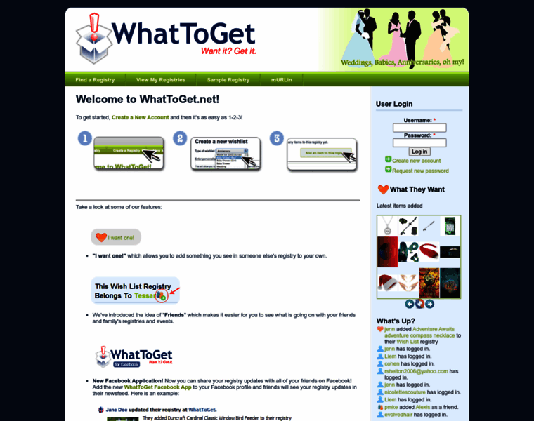 Whattoget.net thumbnail