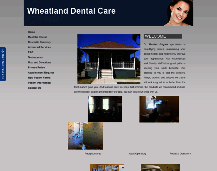 Wheatlanddentalcare.net thumbnail
