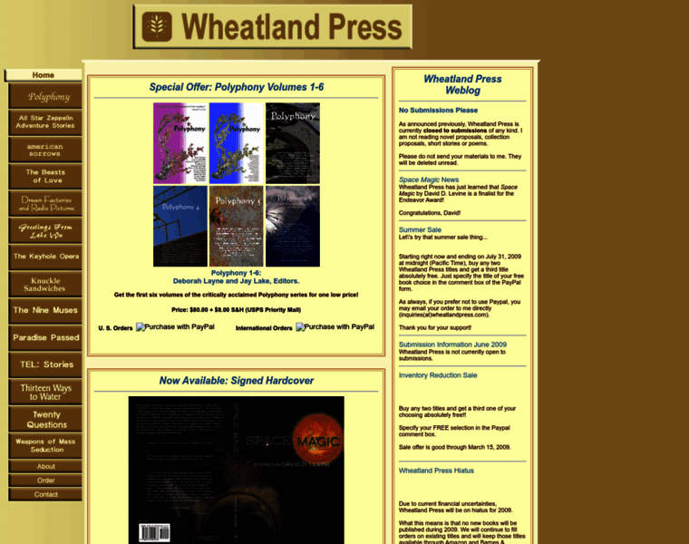 Wheatlandpress.com thumbnail