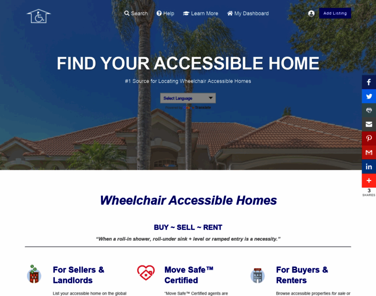 Wheelchairaccessiblehomes.com thumbnail