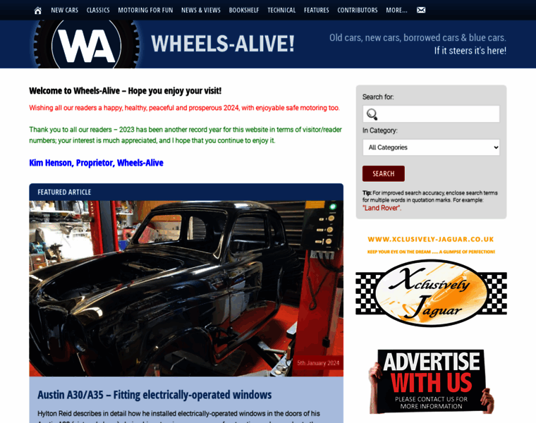 Wheels-alive.co.uk thumbnail