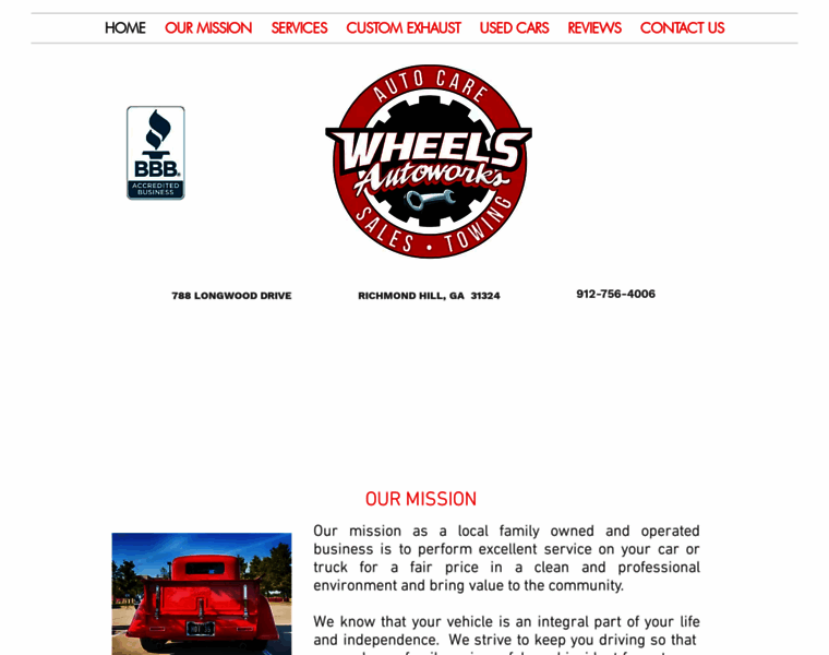 Wheelsautoworks.com thumbnail