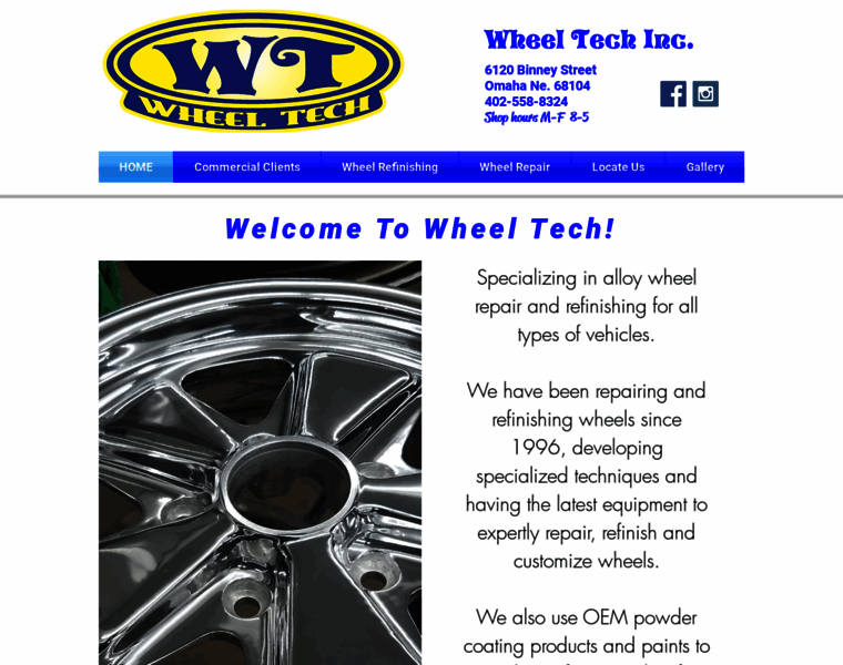 Wheeltechinc.com thumbnail
