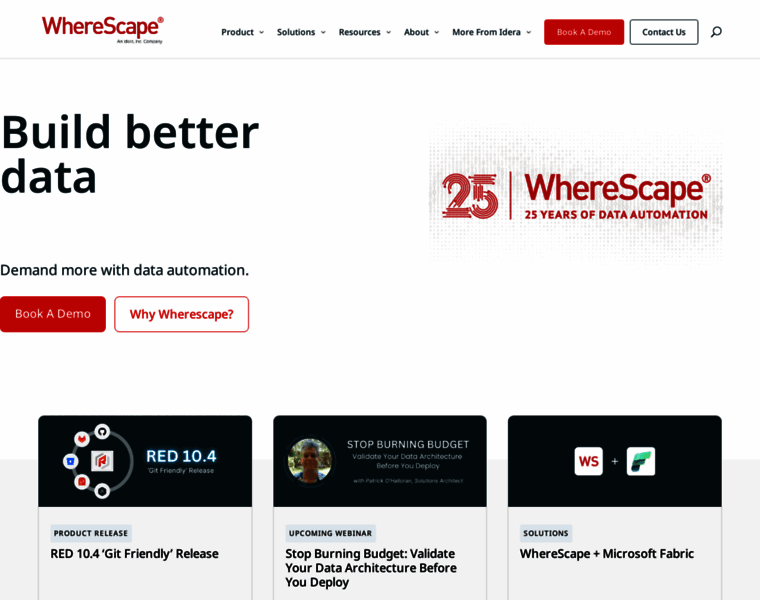 Wherescape.com thumbnail Wherescape.com thumbnail