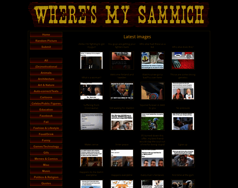 Wheresmysammich.com thumbnail