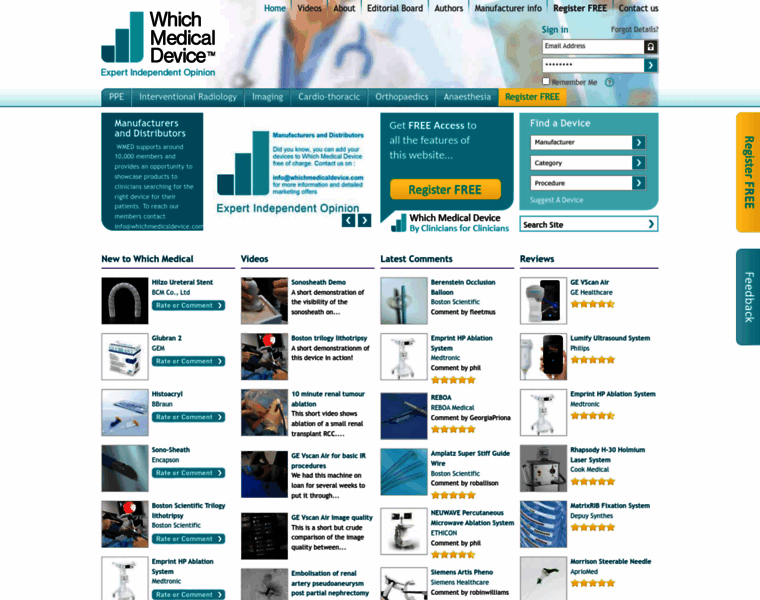 Whichmedicaldevice.com thumbnail
