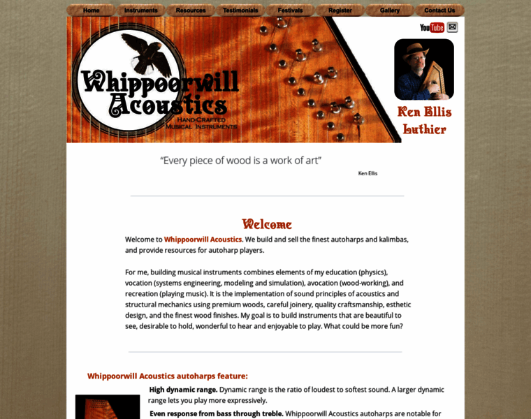 Whippoorwillacoustics.com thumbnail
