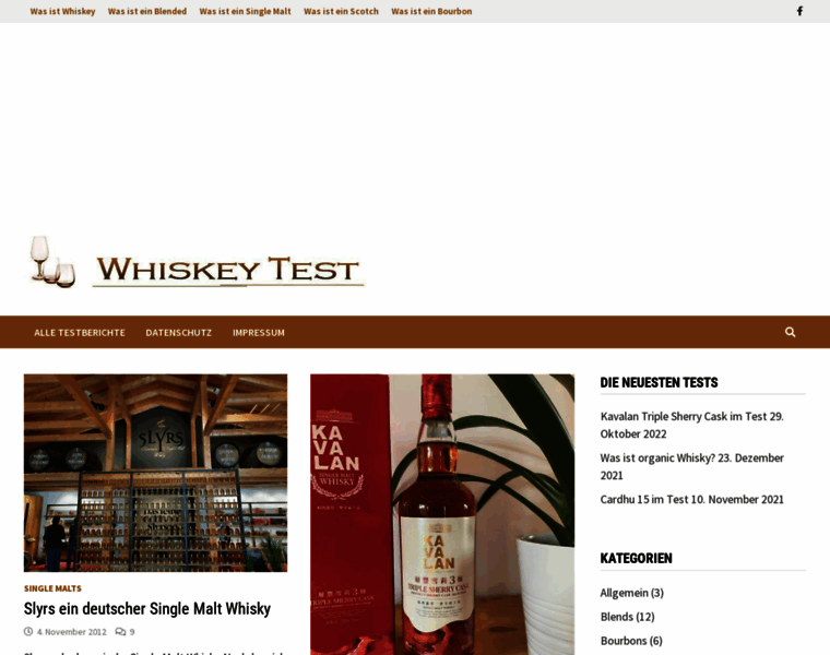 Whiskey-test.de thumbnail