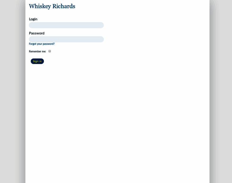 Whiskeyrichards.com thumbnail