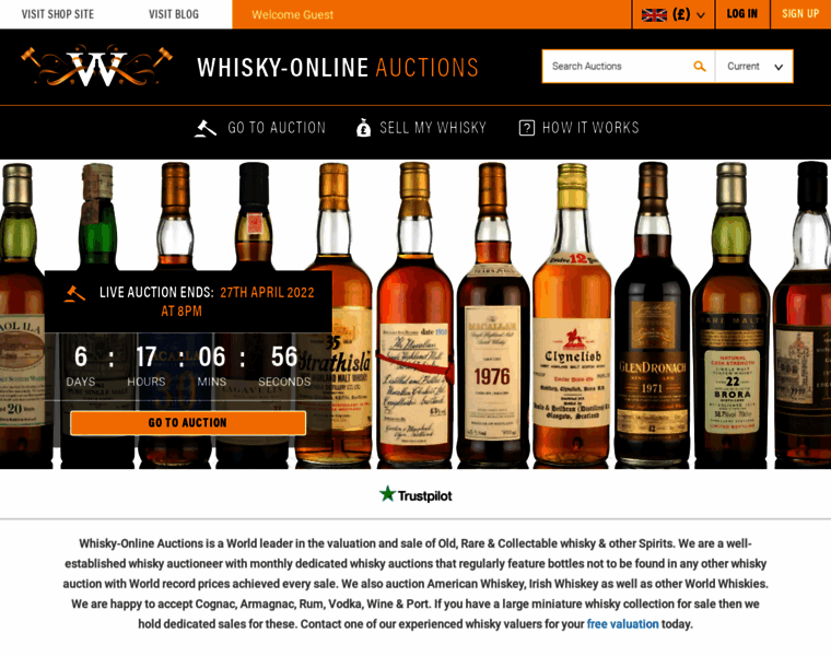 Whisky-onlineauctions.com thumbnail