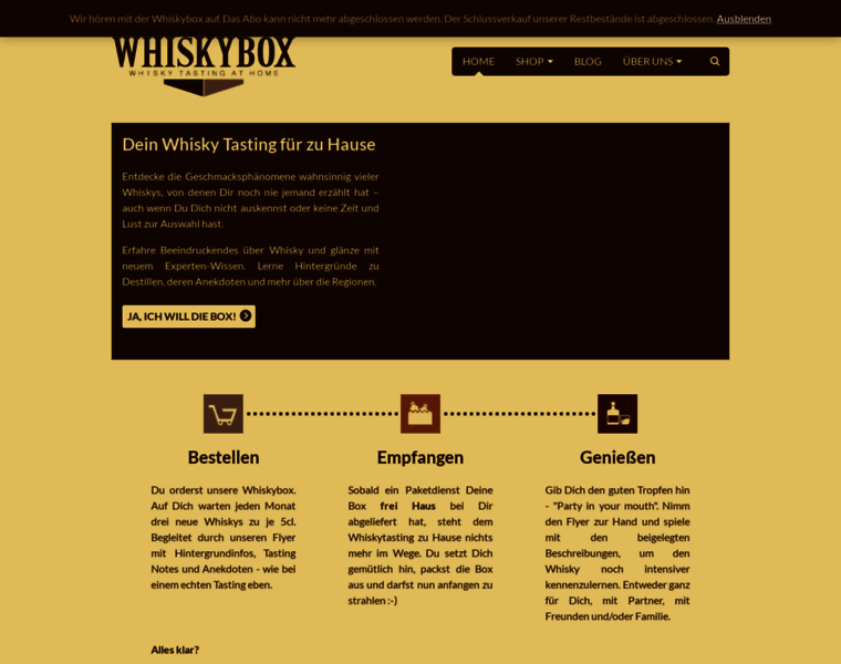 Whiskybox.online thumbnail