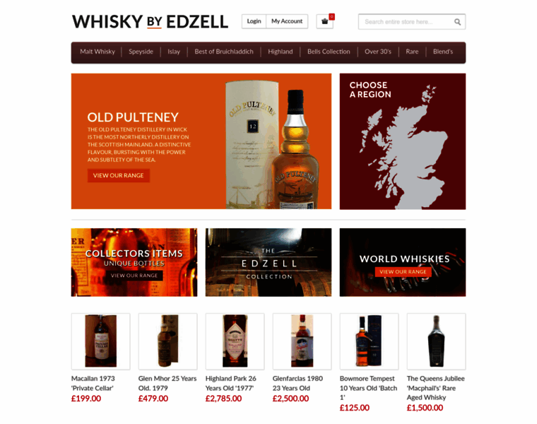 Whiskybyedzell.com thumbnail