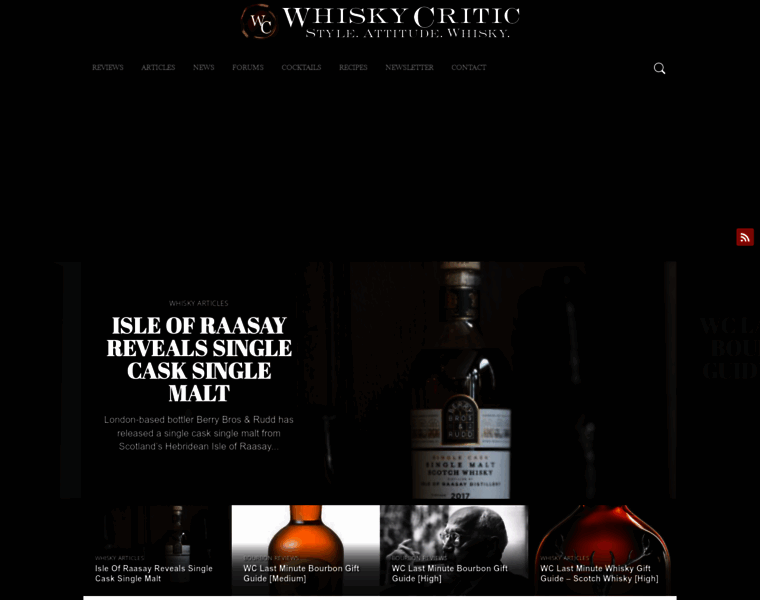 Whiskycritic.com thumbnail