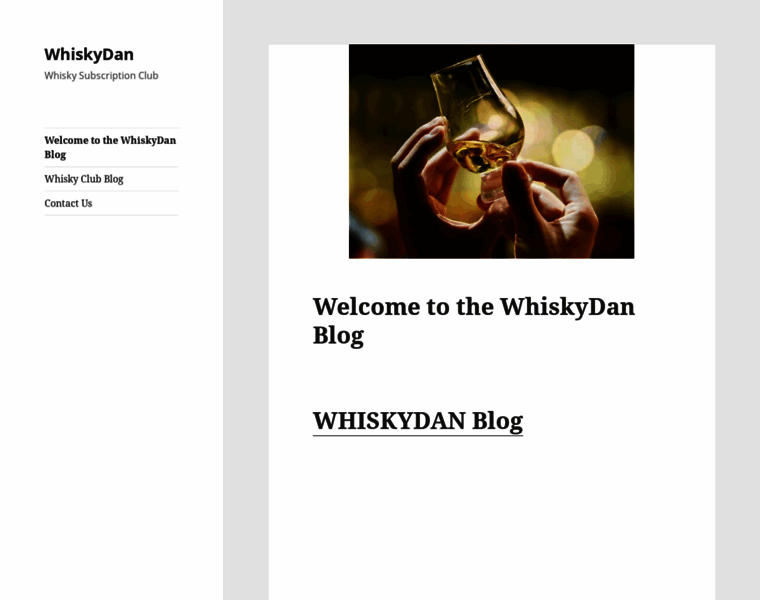 Whiskydan.com thumbnail