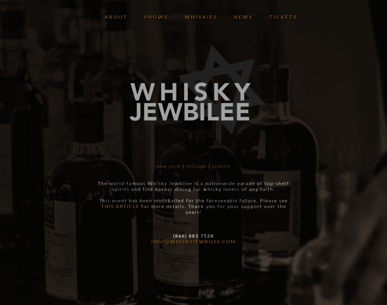 Whiskyjewbilee.com thumbnail