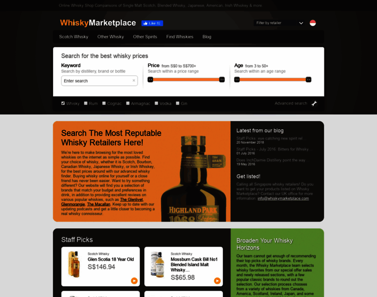 Whiskymarketplace.sg thumbnail