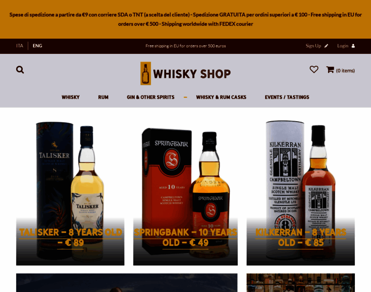 Whiskyshop.it thumbnail