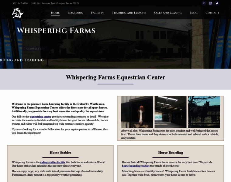 Whisperingfarms.com thumbnail