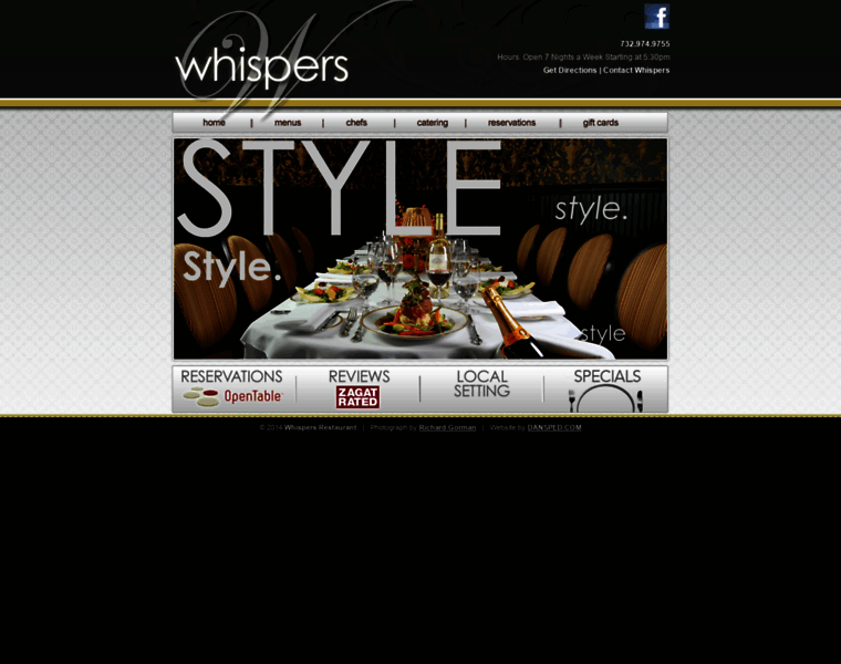 Whispersrestaurant.com thumbnail