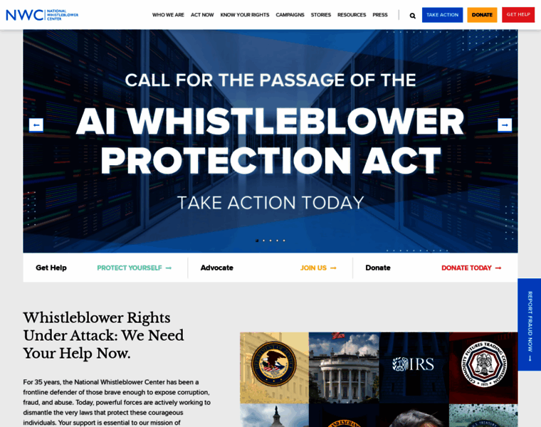 Whistleblowers.org thumbnail Whistleblowers.org thumbnail