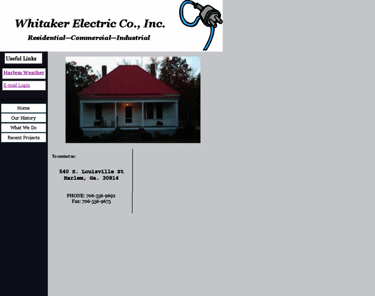 Whitakerelectriccompany.com thumbnail