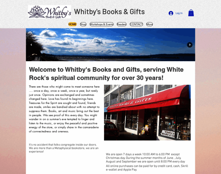 Whitbysbooks.ca thumbnail