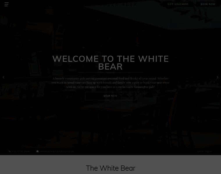 Whitebearkennington.co.uk thumbnail