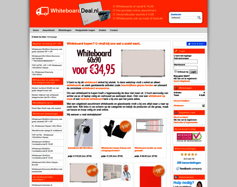 Whiteboarddeal.nl thumbnail