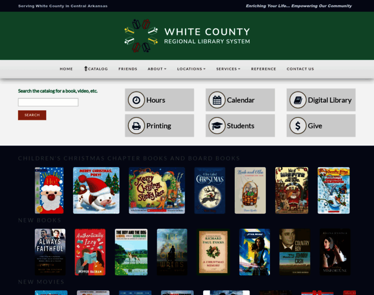 Whitecountylibraries.org thumbnail