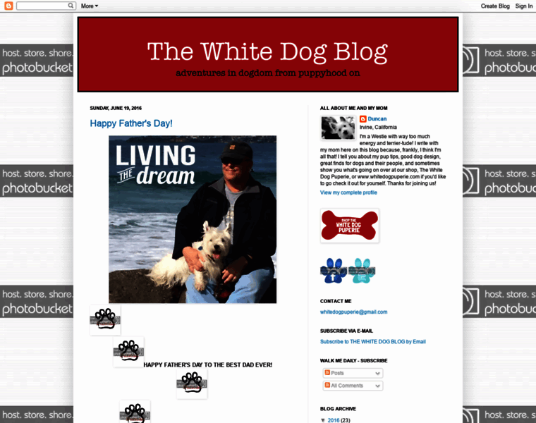 Whitedogblog.com thumbnail