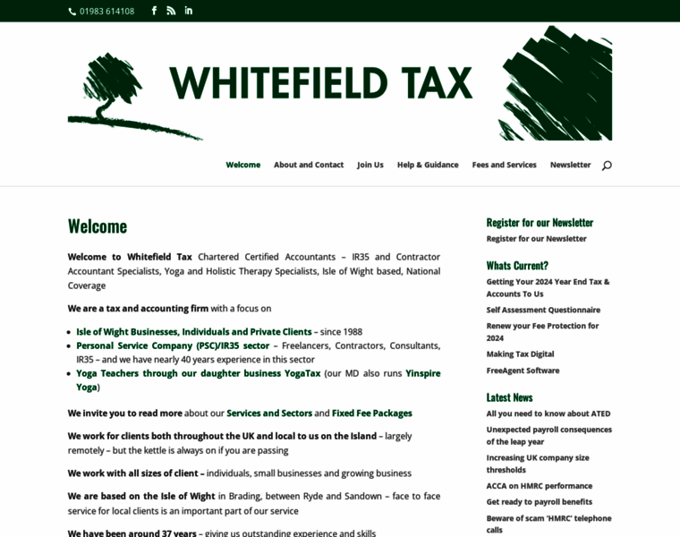 Whitefieldtax.co.uk thumbnail