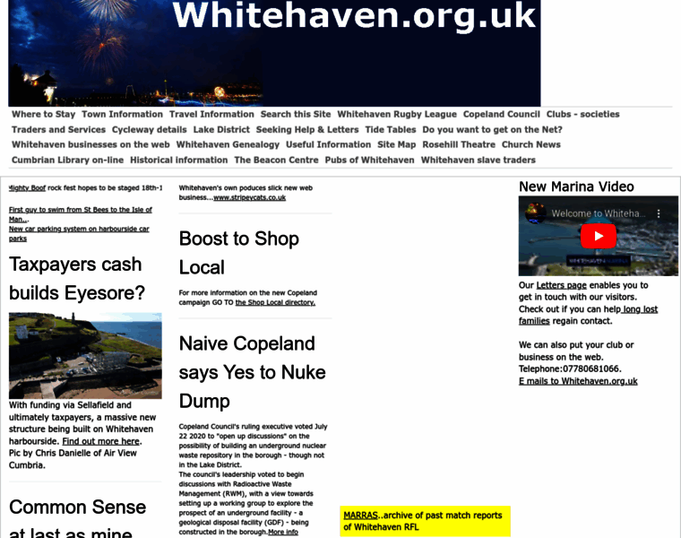 Whitehaven.org.uk thumbnail