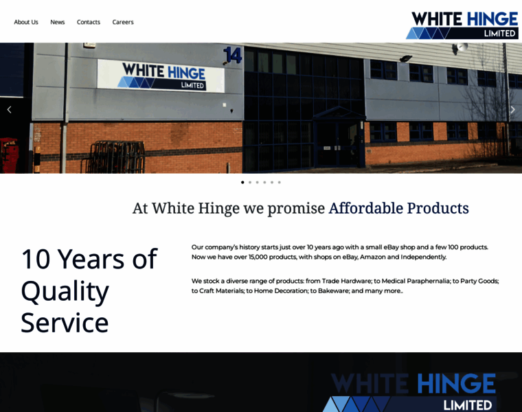 Whitehinge.com thumbnail