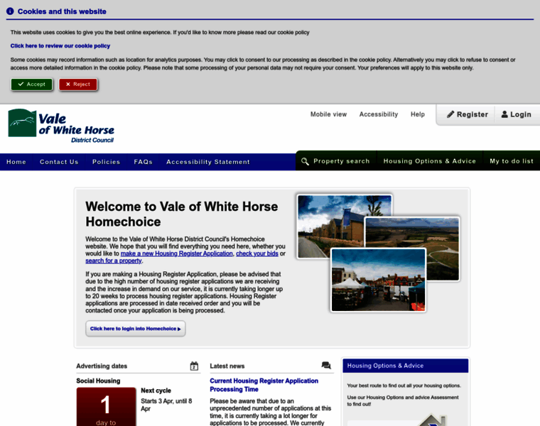 Whitehorsehomechoice.org.uk thumbnail