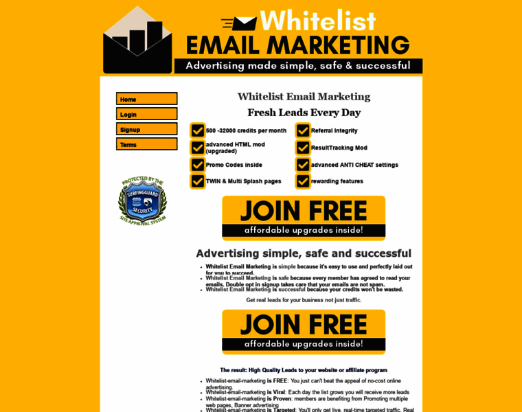 Whitelist-email-marketing.com thumbnail