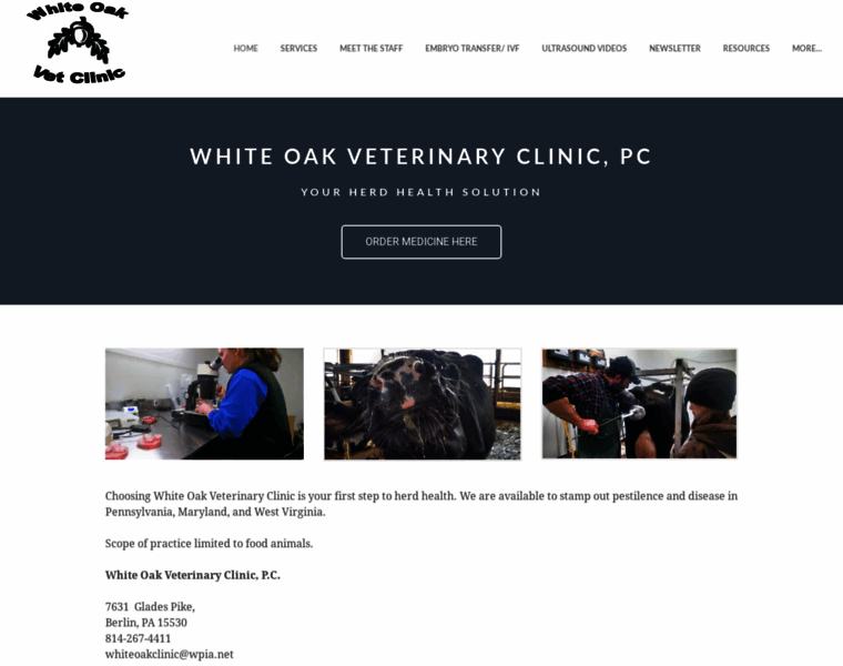 Whiteoakvetclinic.com thumbnail