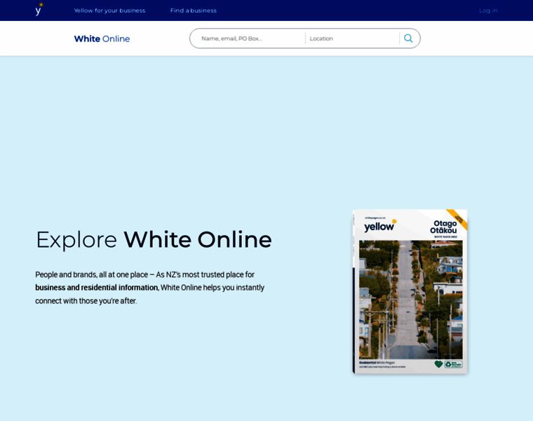 Whitepages.co.nz thumbnail