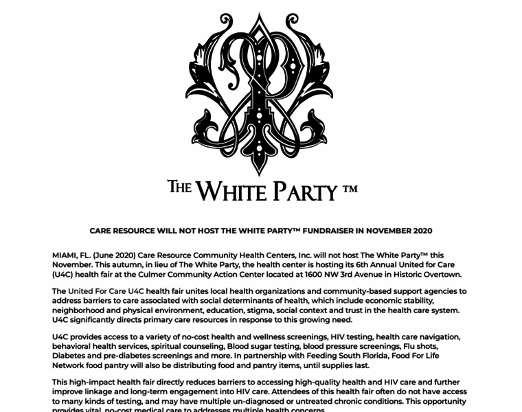 Whiteparty.org thumbnail