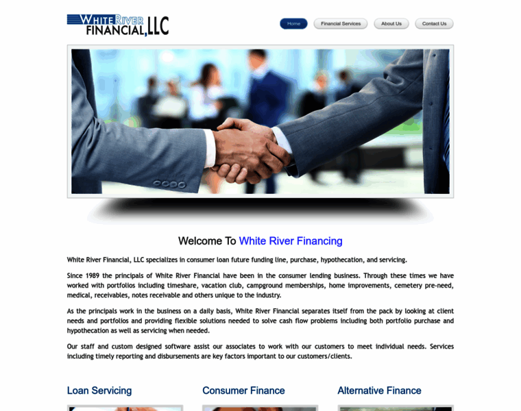 Whiteriverfinancing.com thumbnail