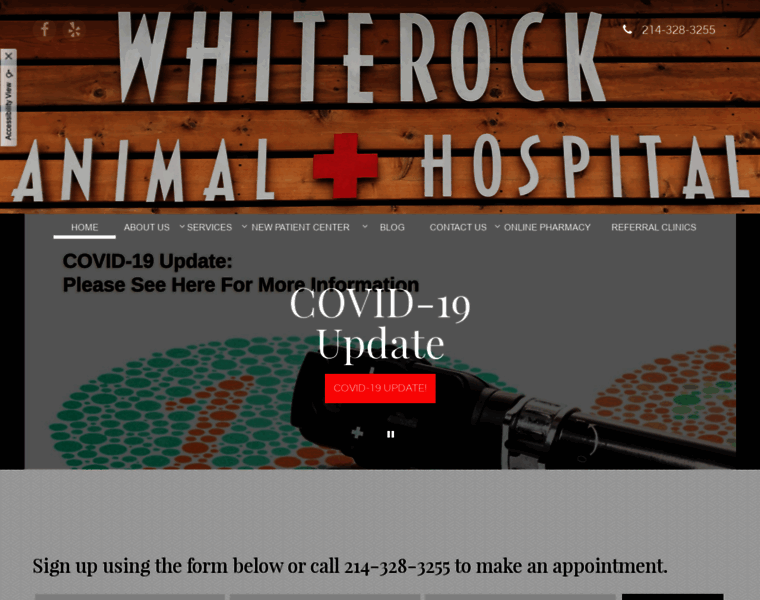 Whiterockanimalhospital.com thumbnail